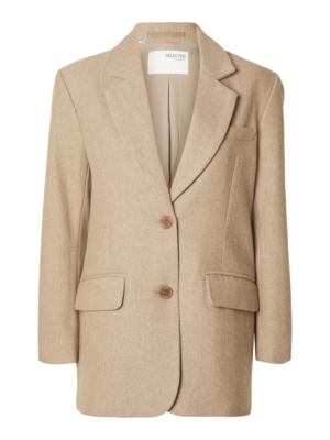 SELECTED FEMME Blézer 'SLFBRITT'  bézs melír-Ár