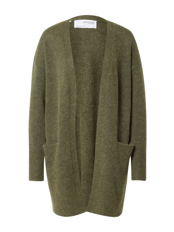 SELECTED FEMME Kardigán 'Lulu'  khaki-Hungary