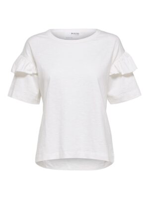 SELECTED FEMME Póló 'Rylie'  fehér melír-hu