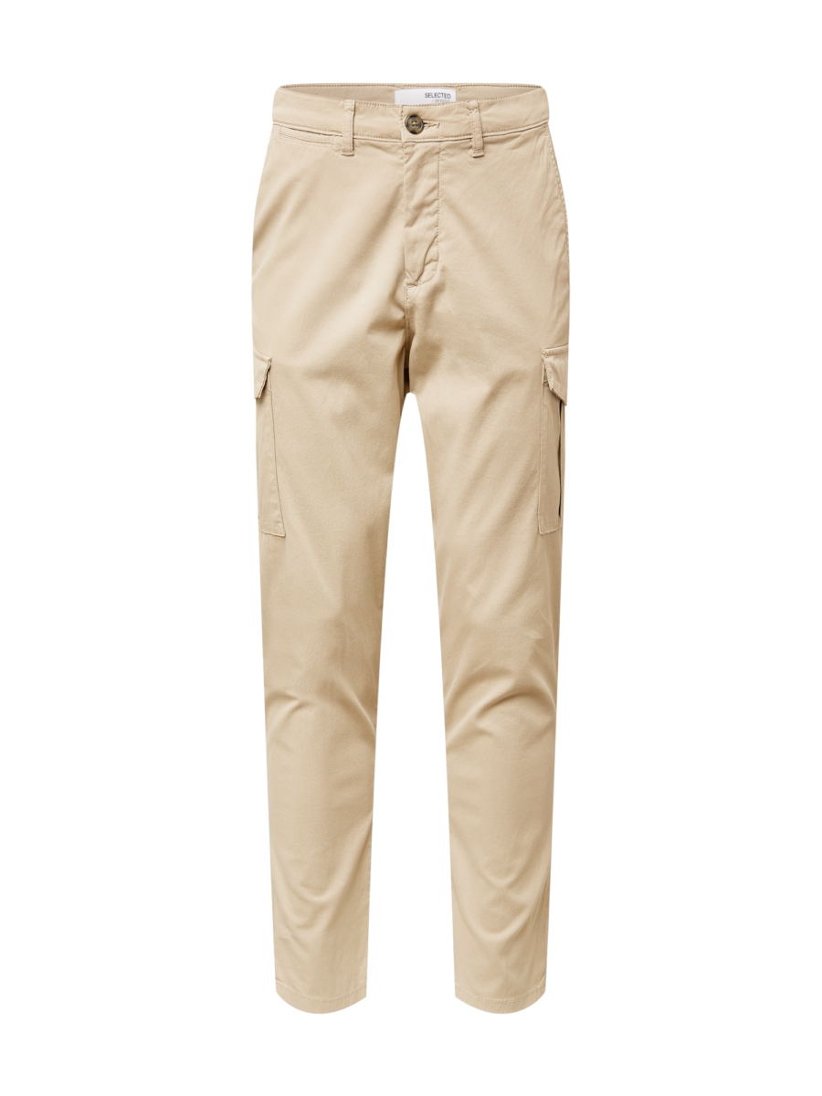 SELECTED HOMME Cargo nadrágok 'Wick'  bézs-hu