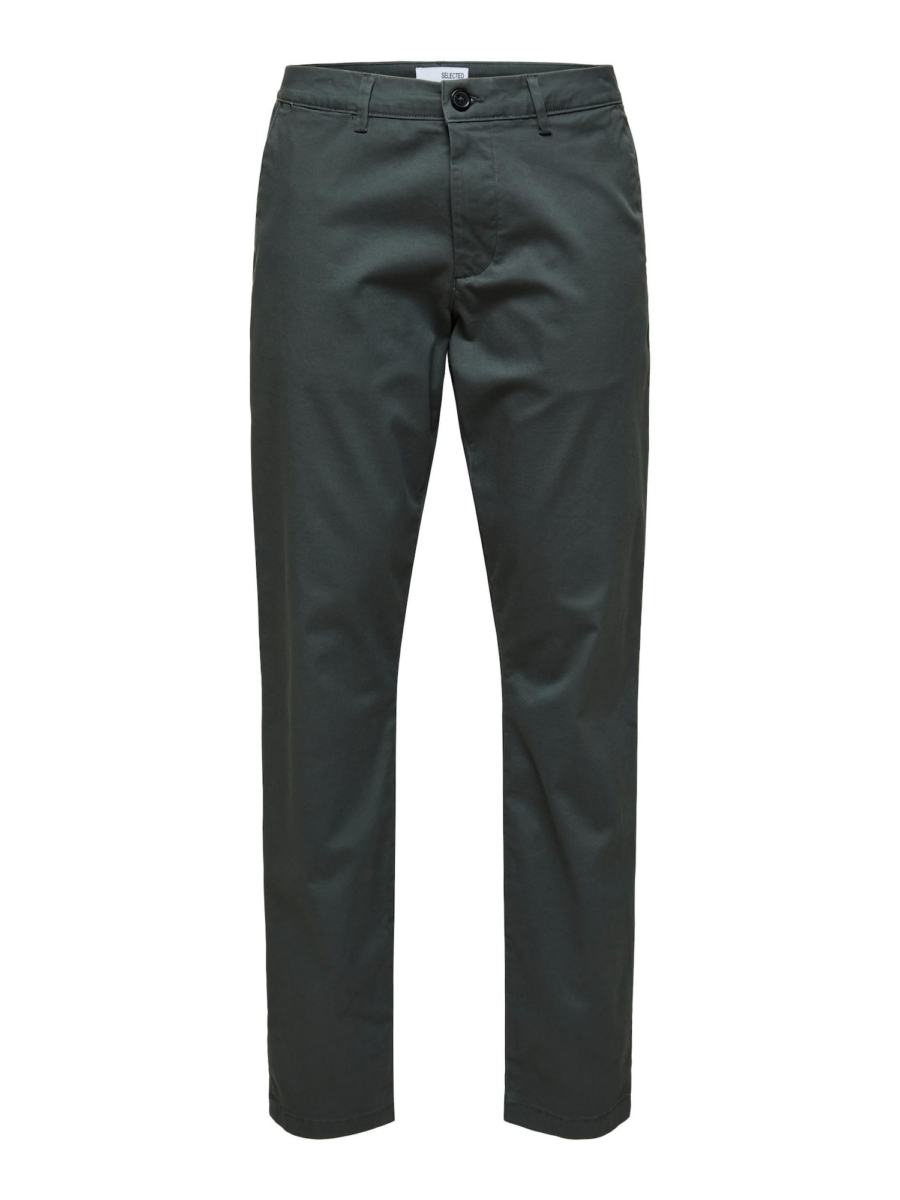SELECTED HOMME Chino nadrág 'Miles Flex'  sötétszürke-Hungary