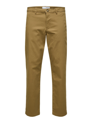 SELECTED HOMME Chino nadrág 'New Miles'  barna-Hungary