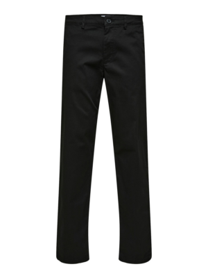 SELECTED HOMME Chino nadrág 'New Miles'  fekete-Hungary