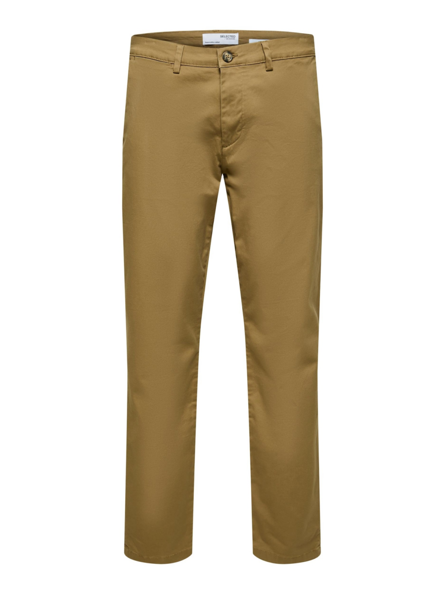 SELECTED HOMME Chino nadrág 'New Miles'  karamell-Hungary
