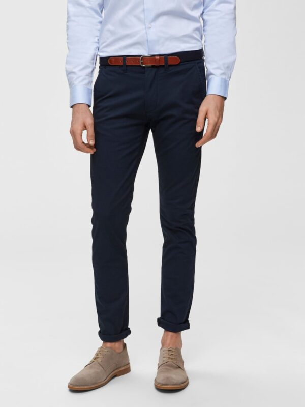 SELECTED HOMME Chino nadrág 'SHHYARD SLIM FIT'  tengerészkék