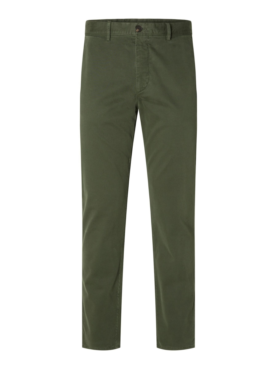 SELECTED HOMME Chino nadrág  sötétzöld-Ár