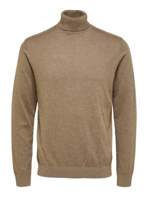 SELECTED HOMME Pulóver 'Berg'  dohánybarna-hu