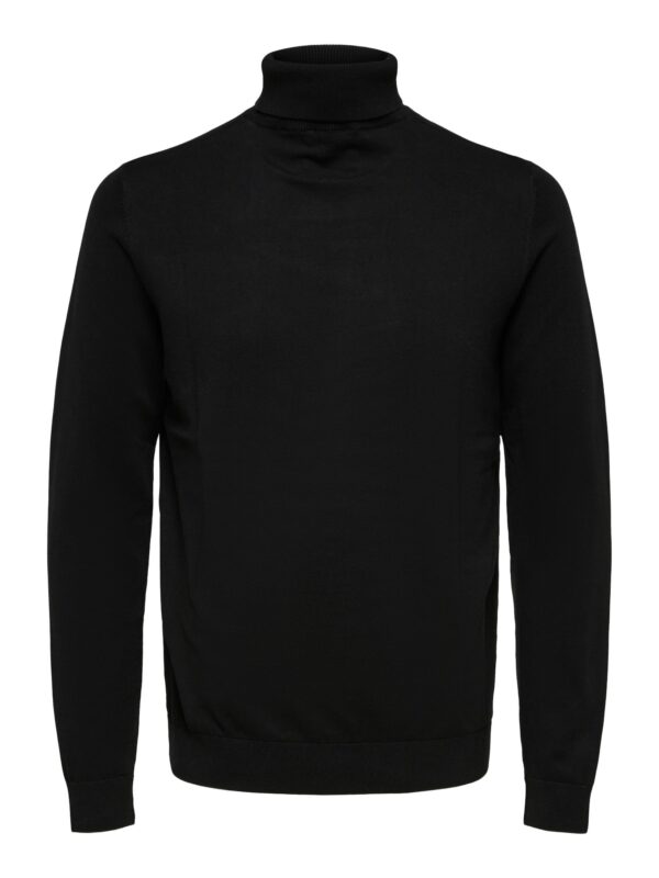 SELECTED HOMME Pulóver 'Berg'  fekete-hu