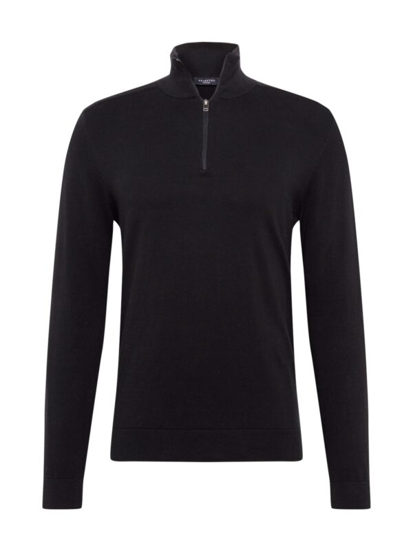 SELECTED HOMME Pulóver 'Berg'  fekete-hu