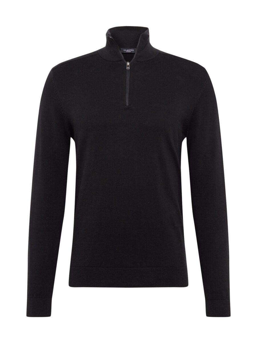 SELECTED HOMME Pulóver 'Berg'  fekete-hu