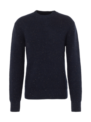 SELECTED HOMME Pulóver 'Land'  éjkék-Ár