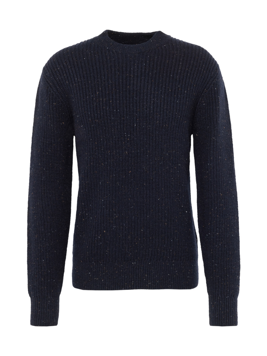 SELECTED HOMME Pulóver 'Land'  éjkék-Ár