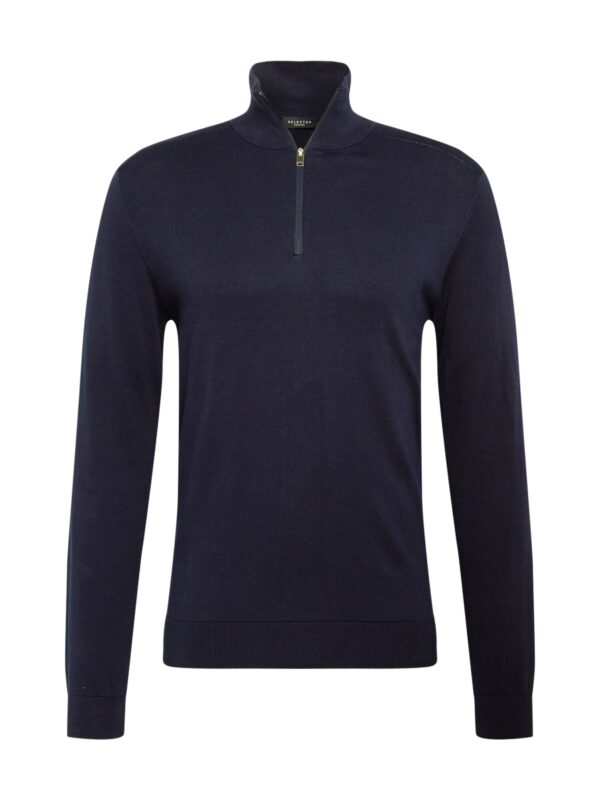 SELECTED HOMME Pulóver 'SLHBerg'  tengerészkék-hu