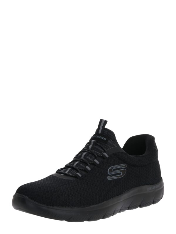 SKECHERS Belebújós cipők 'Summits'  szürke / fekete