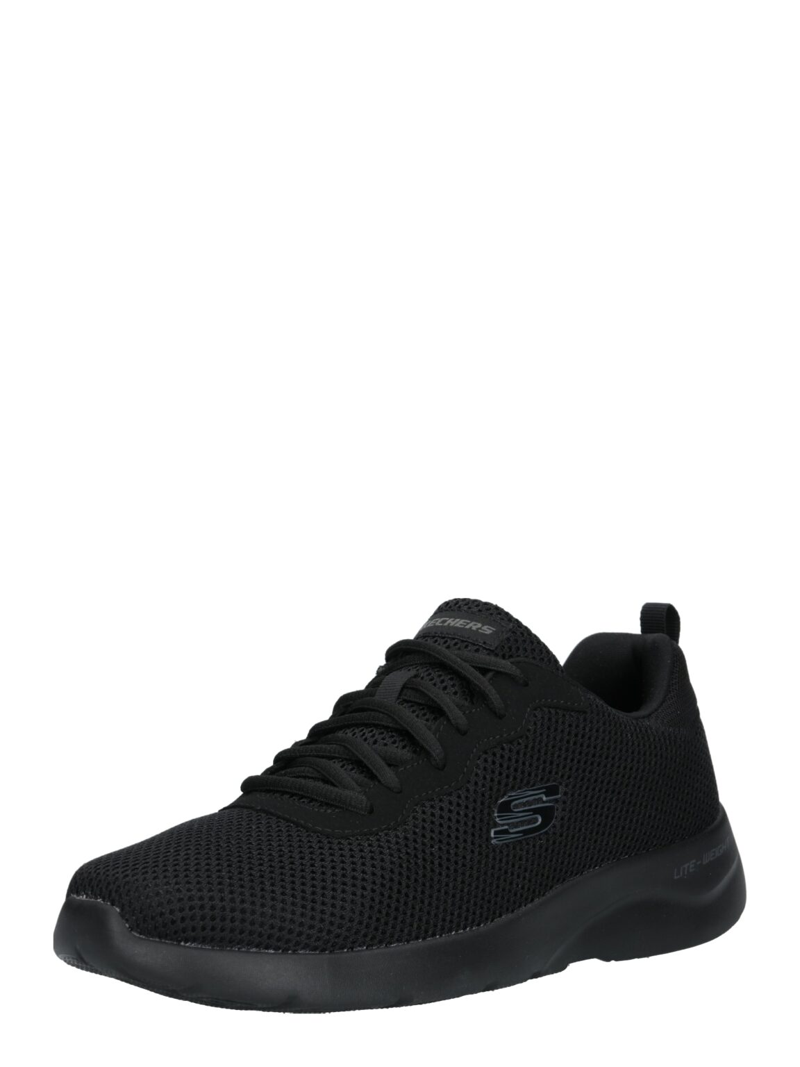 SKECHERS Rövid szárú sportcipők 'Dynamight 2.0'  füstszürke / fekete