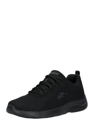 SKECHERS Rövid szárú sportcipők 'Dynamight 2.0'  füstszürke / fekete