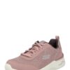 SKECHERS Rövid szárú sportcipők 'Fast Brake'  eozin / fehér