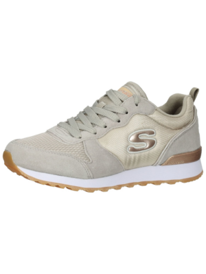 SKECHERS Rövid szárú sportcipők 'Goldn Gurl'  bézs / világosszürke-Hungary
