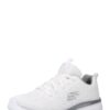 SKECHERS Rövid szárú sportcipők 'Graceful Get Connected'  ezüst / fehér-hu