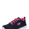 SKECHERS Rövid szárú sportcipők 'Graceful Get Connected'  tengerészkék / szürke / rózsaszín