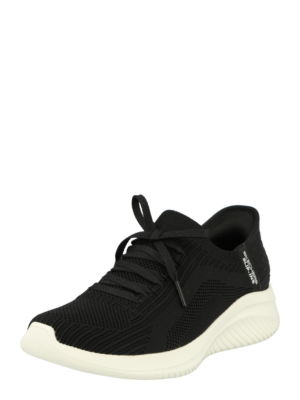 SKECHERS Rövid szárú sportcipők 'Ultra Flex 3.0'  fekete / fehér-Hungary