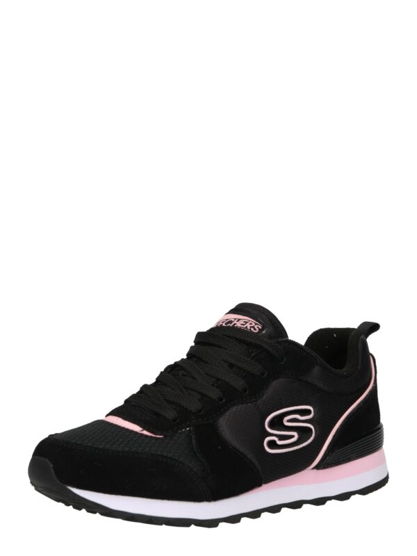 SKECHERS Rövid szárú sportcipők  rózsaszín / fekete-hu