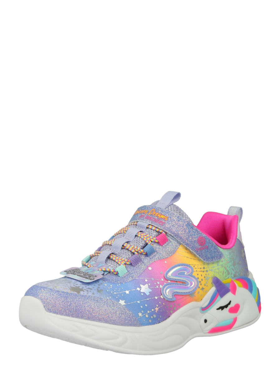 SKECHERS Sportcipő 'Unicorn Dreams'  kék / sárga / lila / rózsaszín-Hungary