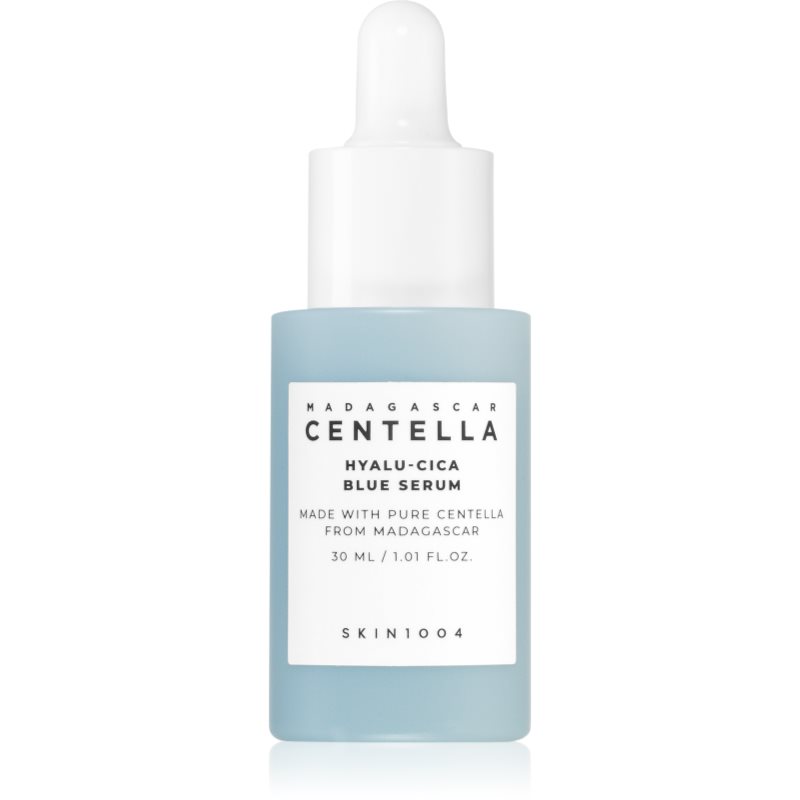 SKIN1004 Madagascar Centella Hyalu-Cica Blue Serum Intenzíven hidratáló szérum az érzékeny bőr megnyugtatásához és erősítéséhez 30 ml-Ár