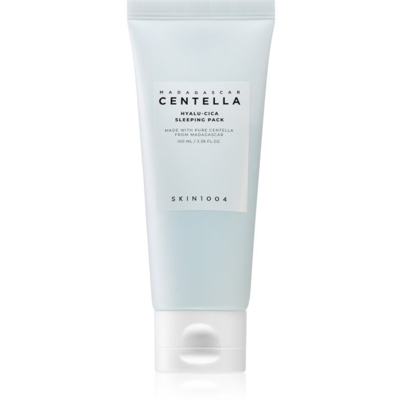 SKIN1004 Madagascar Centella Hyalu-Cica Sleeping Pack tökéletesítő és hidratáló éjszakai arcmaszk a bőr feszességéért 100 ml-Ár