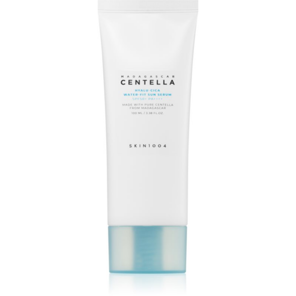 SKIN1004 Madagascar Centella Hyalu-Cica Water-Fit Sun Serum védő szérum hidratáló hatással SPF 50+ 100 ml-ár