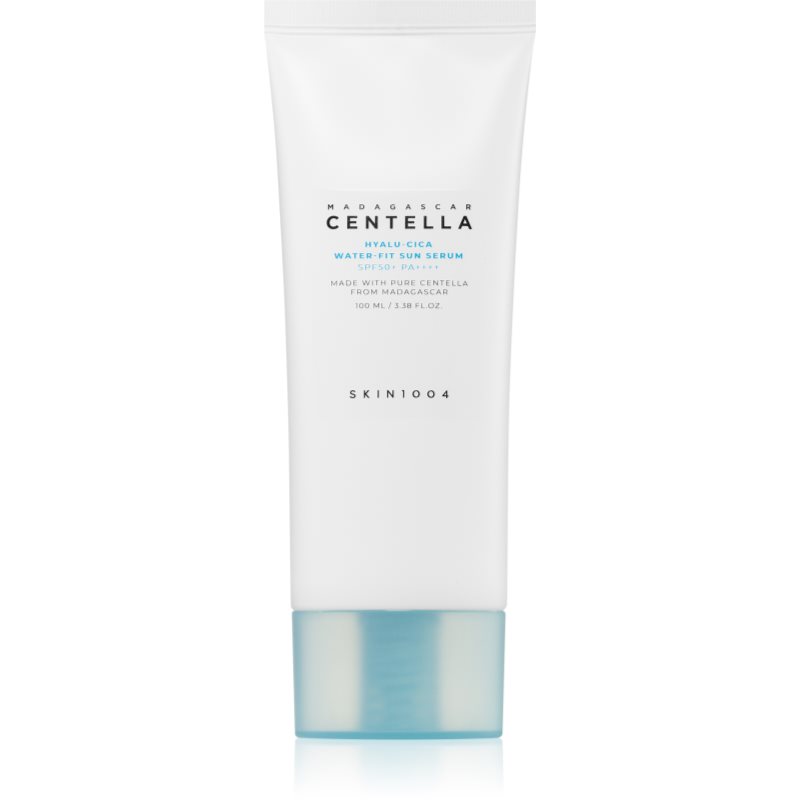SKIN1004 Madagascar Centella Hyalu-Cica Water-Fit Sun Serum védő szérum hidratáló hatással SPF 50+ 100 ml-ár