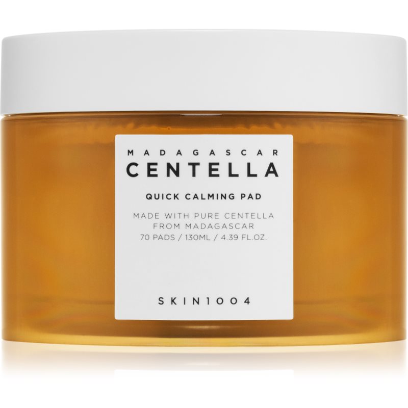 SKIN1004 Madagascar Centella Quick Calming Pad Intenzív revitalizáló párnák az érzékeny bőr megnyugtatásához és erősítéséhez 70 db-Ár