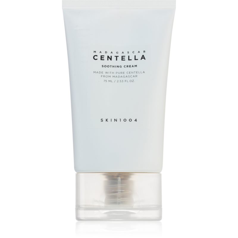 SKIN1004 Madagascar Centella Soothing Cream gazdag tápláló és nyugtató krém az arcbőr regenerálására és megújítására 75 ml-Ár