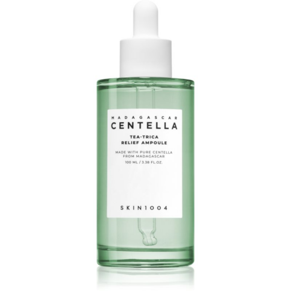 SKIN1004 Madagascar Centella Tea-Trica Relief Ampoule nyugtató arcszérum problémás és pattanásos bőrre 100 ml-Ár