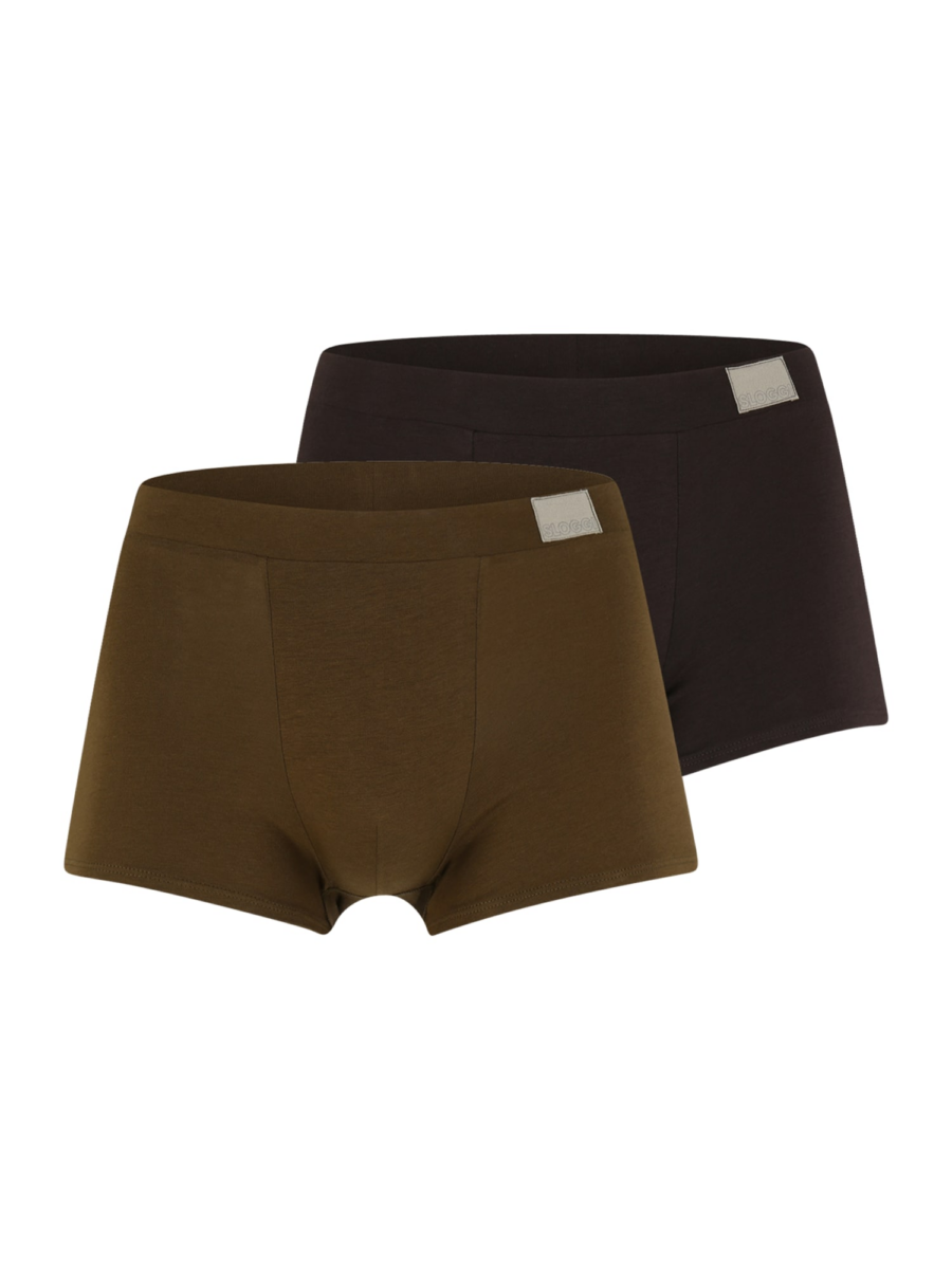 SLOGGI Boxeralsók 'men GO Natural H'  szépia / sötét barna-Hungary