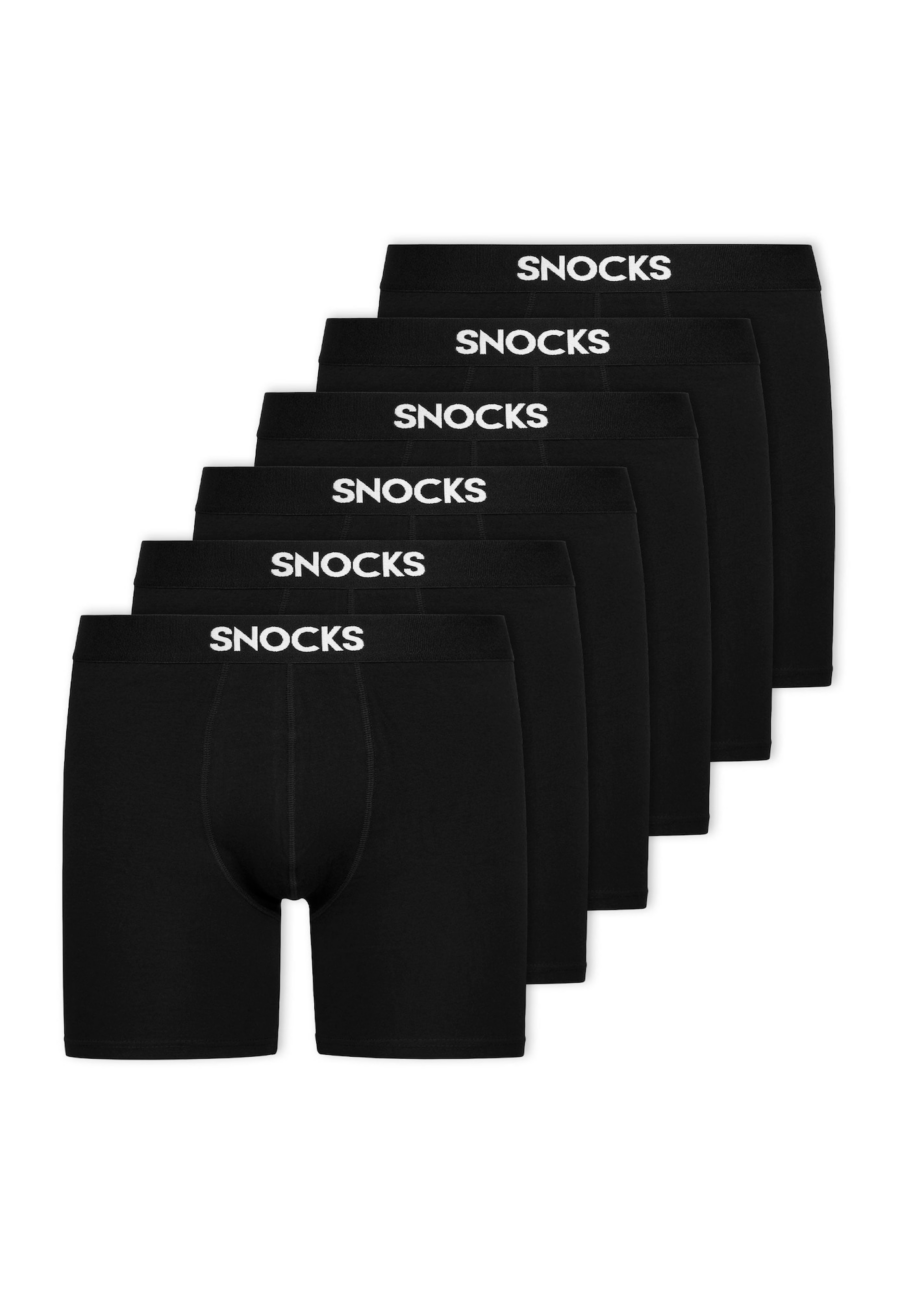 SNOCKS Boxeralsók  fekete / fehér-Hungary