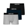 SNOCKS Boxeralsók  sötétkék / szürke / fekete-hu