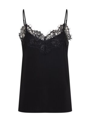 SOAKED IN LUXURY Top 'CLARA'  fekete