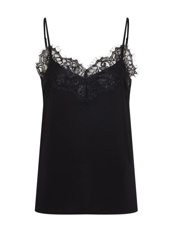 SOAKED IN LUXURY Top 'CLARA'  fekete
