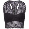 SOAKED IN LUXURY Top 'Dolly'  fekete