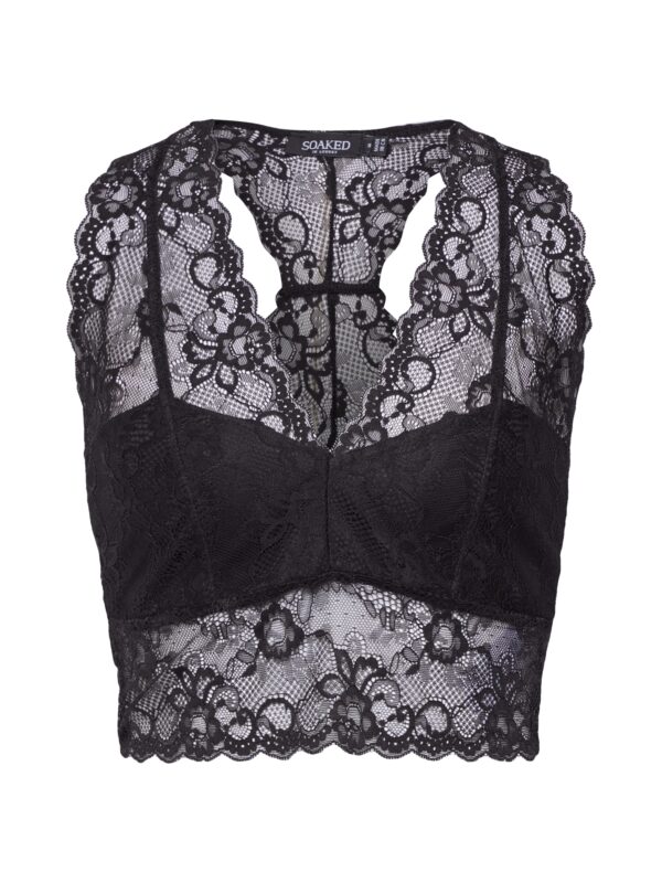 SOAKED IN LUXURY Top 'Dolly'  fekete