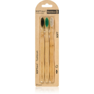 SOFTdent Bamboo Soft - 3 pack bambuszos fogkefe 3 db-Ár