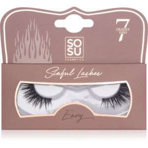 SOSU Cosmetics Deadly Sins Lashes műszempillák Envy 1 db