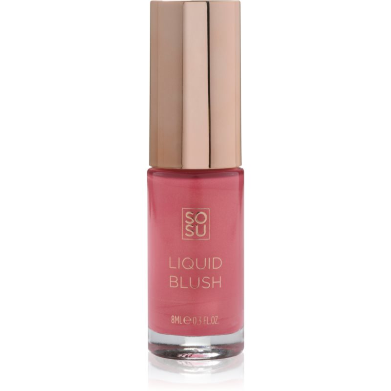 SOSU Cosmetics Liquid Blush folyékony arcpirosító árnyalat Rose Radiance 8 ml-Ár
