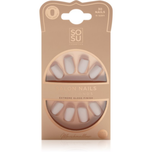 SOSU Cosmetics Salon Nails műköröm árnyalat Marshmallow 30 db-Ár