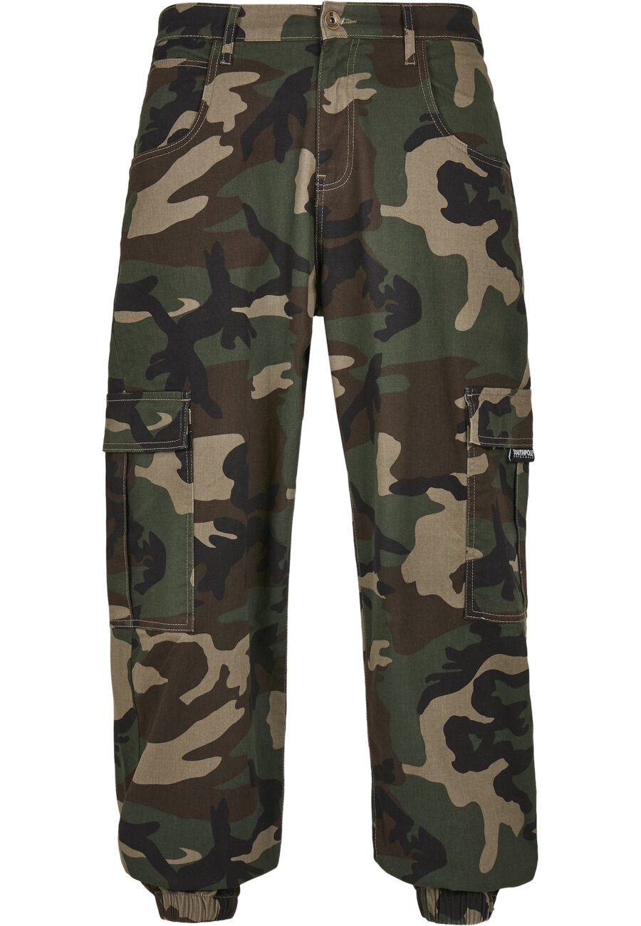 SOUTHPOLE Cargo nadrágok  bézs / barna / khaki / fekete-hu