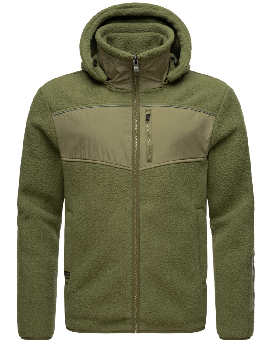 STONE HARBOUR Funkcionális dzsekik  khaki / alma-Ár