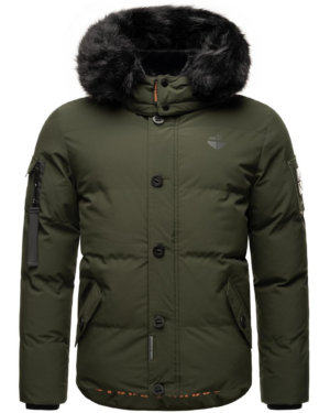 STONE HARBOUR Téli dzseki 'Halvaar'  khaki-hu