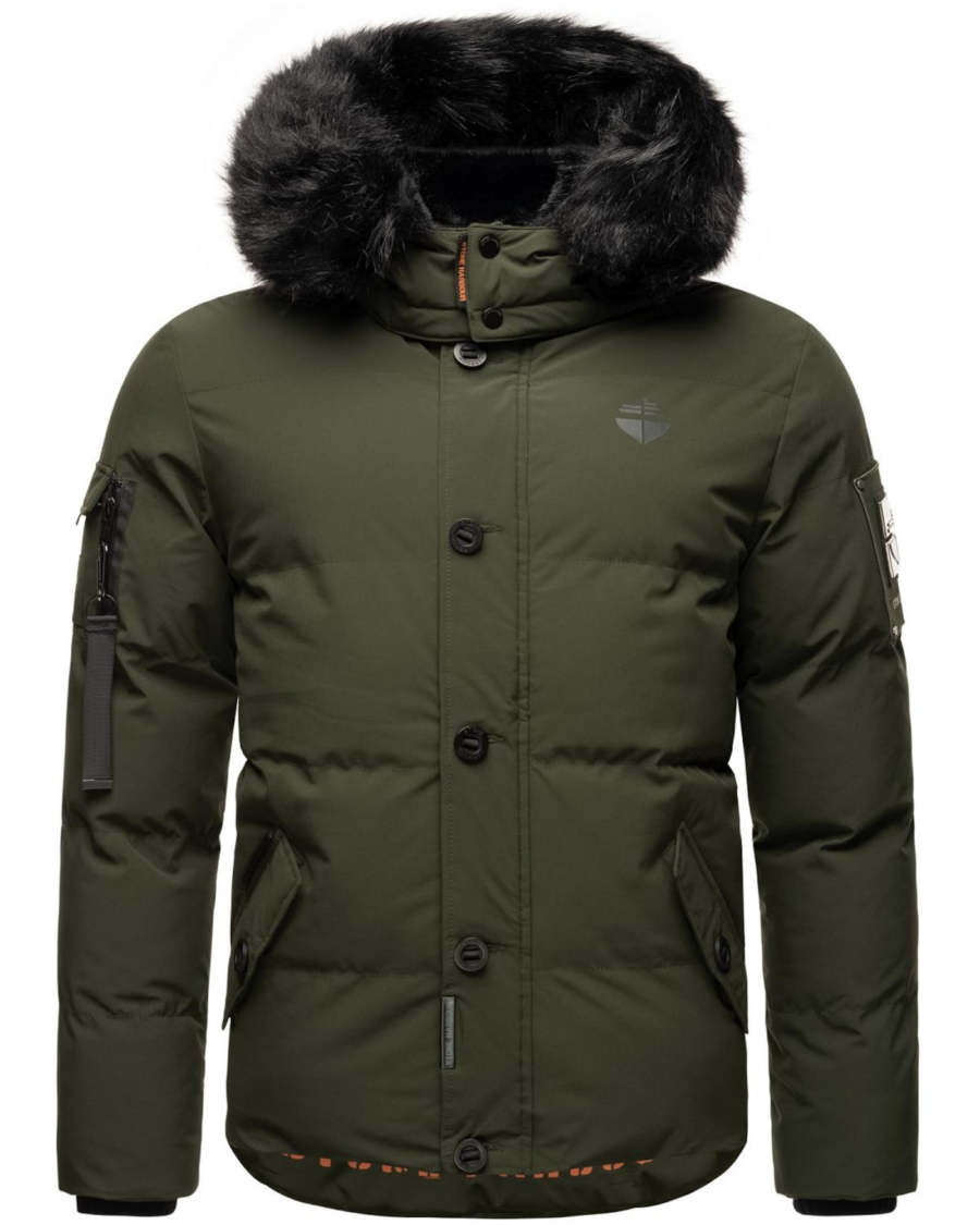 STONE HARBOUR Téli dzseki 'Halvaar'  khaki-hu