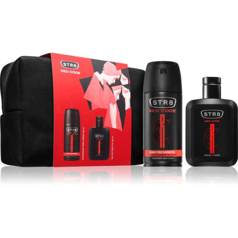 STR8 Red Code ajándékszett uraknak
